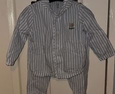 F&F bear striped pyjamas 12-18 months