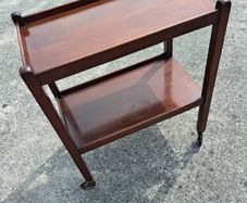 Mid century two tier drinks trolley