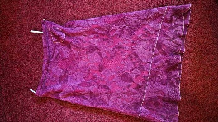 Avoca Raspberry pink purple skirt and top wool set