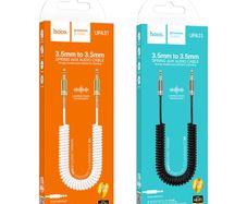 Hoco UPA31 Cindy Spring AUX Audio Cable 3m White