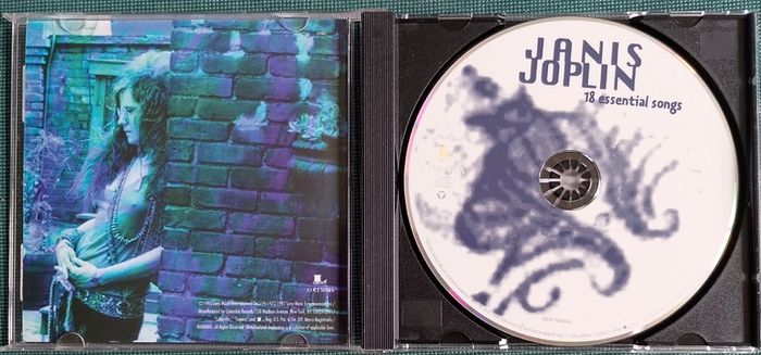 Janis Joplin - 18 Essential Songs CD (1995) Compilation Blues Rock EX+