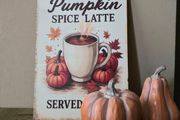 Halloween coffee station decor