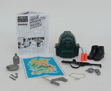 Palitoy Action Man Secret Mission to Dragon Island Part Set