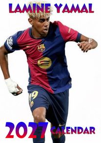 Football Calendar 2027 ( Lamine Yamal )