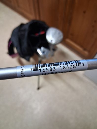 Golf Clubs. US Kids Golf Set.Left Handed .Age 7 To 8 Years Old. Girls Set.. In As New Condition. Collect In Dublin Or Receive Via Post.