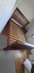 king size sleigh bed