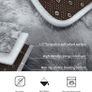 Area Rugs Soft Bedroom Carpets Anti Slip Fluffy Living RoomRug Shaggy Floor Mats Large for Bedroom MULTIPLE SIZES/COLOURS AVAILABLE Image 2