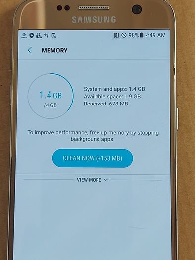 Samsung Galaxy S7, Model SM-G930A, 32GB, 4GB Ram, Excellent cosmetic condition and working great