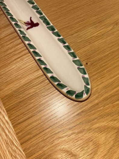 Nicholas Mosse Fuchsia Olive Dish