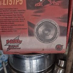 sony explod 15" subwoofer speaker