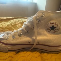converse all star white worn once