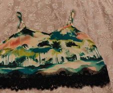 Tropical Print Cami