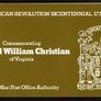1976 Isle of Man Bicentenary of the American Revolution and Colonel William Christian Commemorative Stamp Presentation Pack Image 2