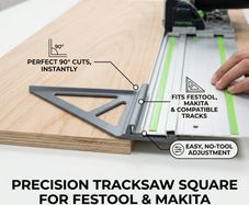 Tracksaw Square for Makita & Festool