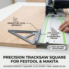 Tracksaw Square for Makita & Festool