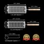 Removable Wooden Handle, 304 Stainless Steel, Nesting Grilling Net, BBQ Accessories Tools for Vegetables Shrimp, Outdoor Cooking Camping, Birthday Gifts for Men Dad Husband Image 2
