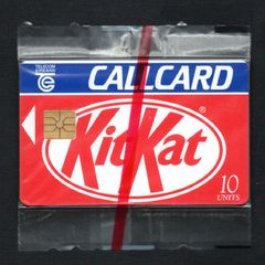 1996 Ireland 10 unit kit Kat (Gemplus GEM1) Call Card Mint in Packaging