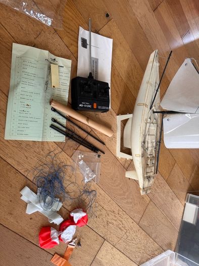 remote control yacht