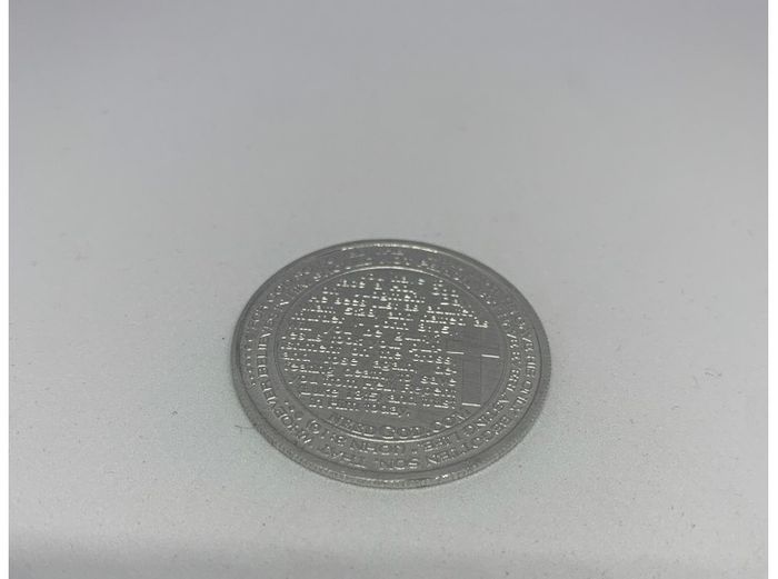 Ten Commandments Coin