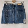 Zara Denim Mini Skirt Image 2