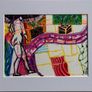 Original Art  Figurative Art Fauvist original Drawing Image 7