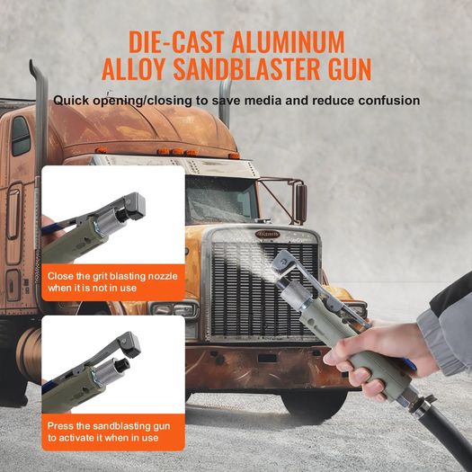 18.9L Sandblaster Air Blast Cleaning Machine