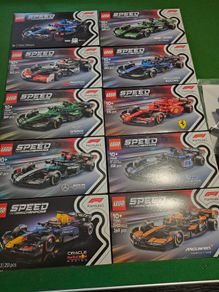 Brand new Lego F1 speed champions full collection