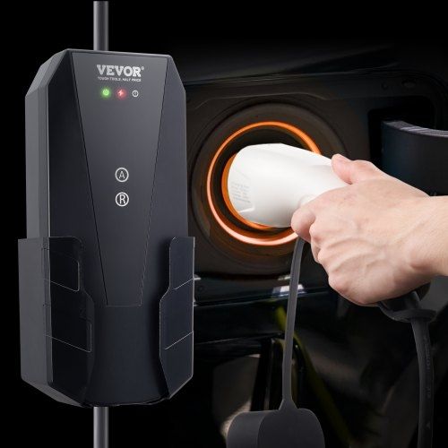Portable EV Charger Type 2, 16A 3.7 kW, Electric Vehicle Car Charger with 28 ft Charging Cable CEE 7/7 Plug, IEC 62196 Home EV Charging Station with Storage Bag Charging Cable Hook, IP66