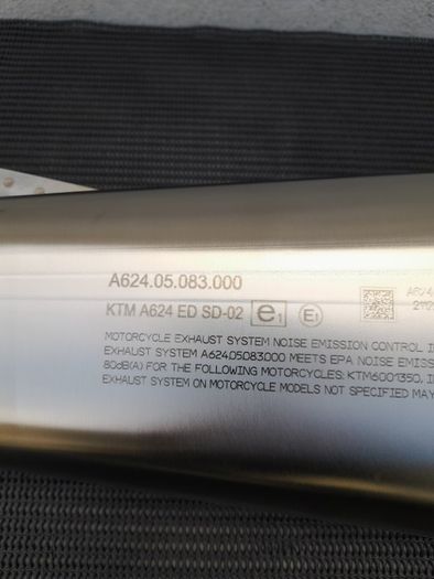 KTM SuperDuke Muffler