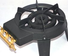 Yongkang CA-GB13 Real Cast Iron Gas Stove 4 Feet 2 Burners