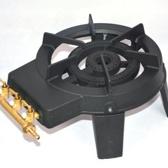 Yongkang CA-GB13 Real Cast Iron Gas Stove 4 Feet 2 Burners