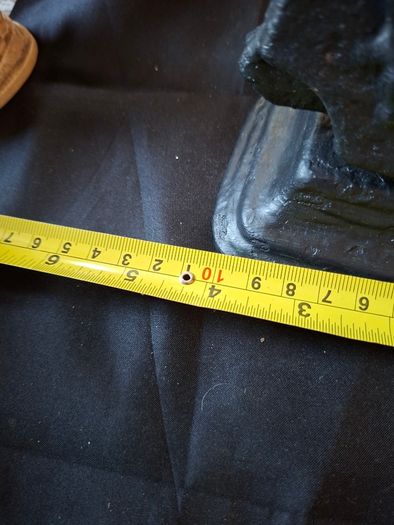 A Beautiful Old Cast Iron Bookend, Tabletop Sculpture or Doorstop, Postage Available or collection