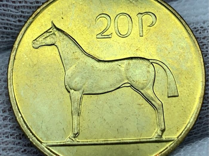 Ireland 2000 20p Coin Stunning Uncirculated Lustrous!