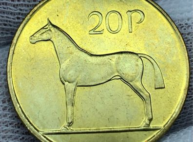 Ireland 2000 20p Coin Stunning Uncirculated Lustrous!
