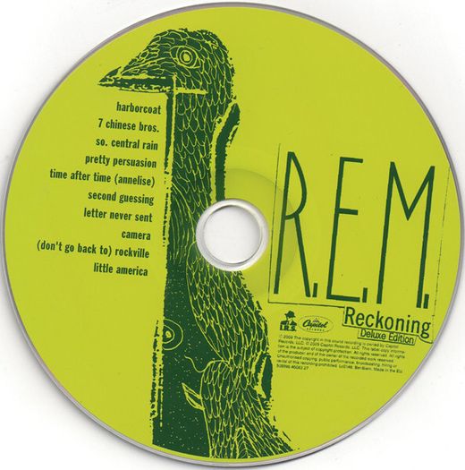 R.E.M.  Reckoning - 25th Anniversary Deluxe 2CD