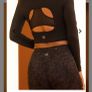 Cropped training top Image 2
