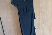 Vanessa Bruno drapy black dress size 1 (UK 10)