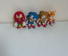 Sonic the hedgehog  stretch 4 figures