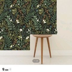 wallpaper sticker floral woodland