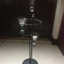 BRAND NEW Cast Iron Candle holder with 3 glass holders Image 4