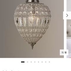 John Lewis Ceiling Lights x5 in excellent condition