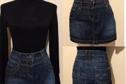 Lovely Blue Denim Skirt