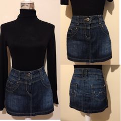 Lovely Blue Denim Skirt