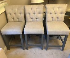 Kitchen island stools .