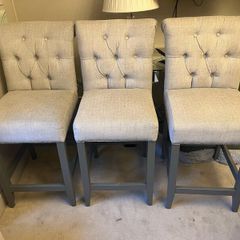 Kitchen island stools .
