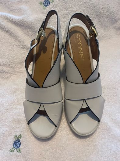 Italian leather Stonefly sandals.
