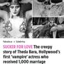 Theda Bara autographed Portrait in vintage frame approx 12"x16" Image 2