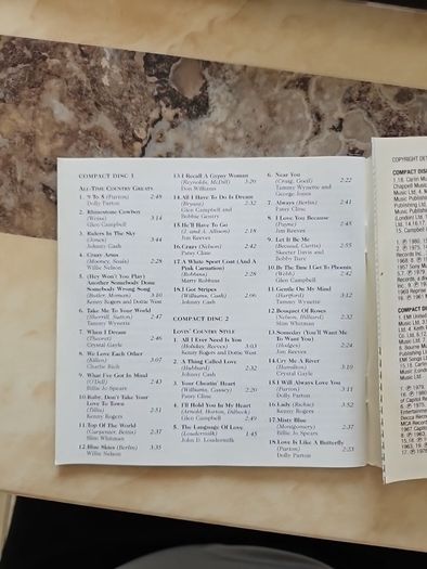 Country Music Greatest Hits 6CD Boxset