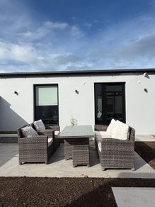 Rattan garden furniture set