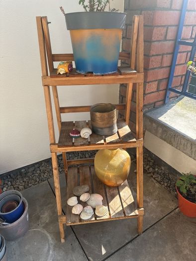 Wood Plant Ladder